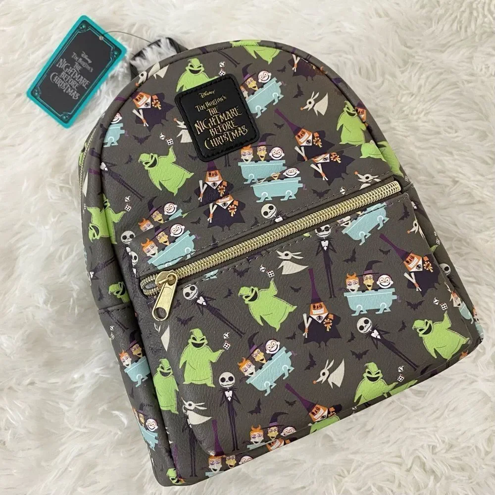 Loungefly The Nightmare Before Christmas Characters Mini Backpack